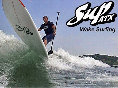 sup-wake-surfing